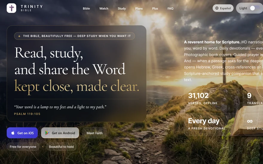 Trinity Bible website